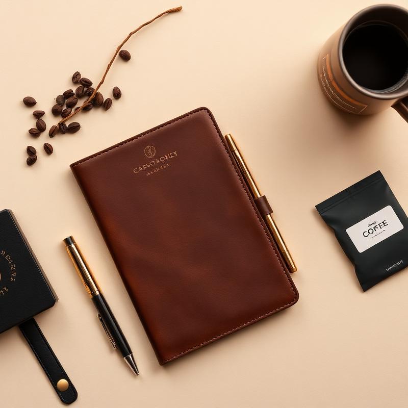 Executive Leather Journal Set